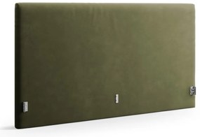 Testiera verde in imbottito 190,5x100 cm Remo – Micadoni