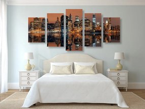 Quadri 5 pezzi – Città di Manhattan