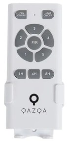 Ventilatore da soffitto nero con pale a scomparsa 107cm 5 luci con telecomando - Gaiola