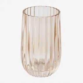 Vaso in vetro Izami Giallo Oro Trasparente - Sklum