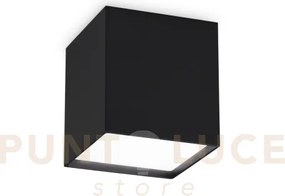 Kubiko faretto led 3000k 10w 1100 lm 10x10x11,5cm nero ip20