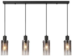 Rabalux 72039 - Lampadario a sospensione con filo FUMEA 4xE27/60W/230V