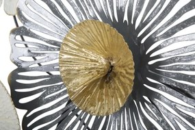 Pannello Decorativo Astratto Troby 143x8,5x64 Cm In Ferro Multicolore