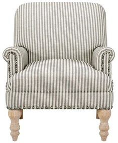 Poltrona in lino beige Jaya - Støraa