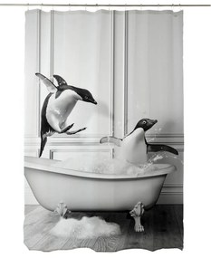 Tenda da doccia 175x180 cm Showe Penguin - Little Nice Things