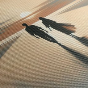 Quadro su tela – Innamorati al crepuscolo