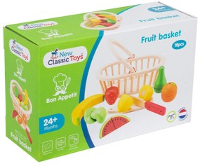 Set per tagliare - cestino con frutta