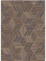 Eijffinger Carta da parati Veneer Diamonds - Indigo
