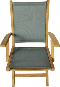 AGALEGA - poltrona pieghevole in teak