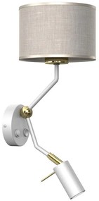 Lampada da parete LINO 1xE27/40W/230V + 1xGU10/MR11/7W