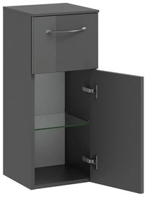 Estensione per mobile da bagno Solitaire bianco L 30 x H 73 x P 22 cm