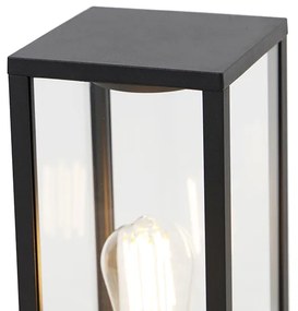 Lampada da esterno a stelo nera 40 cm con picchetto e pressacavo - Charlois