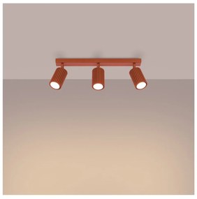 Faretto color mattone 6,5x45 cm Gleam – Sollux