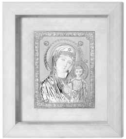 Quadro  "Madonna con Gesù" cm.25,3x31,8h (est. cm.45,2x51,7)