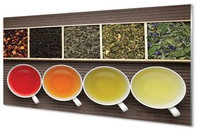 Quadro acrilico Tè di erbe 100x50 cm