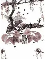 Ailanto Carta da parati Juggler - Quietly Enchanting