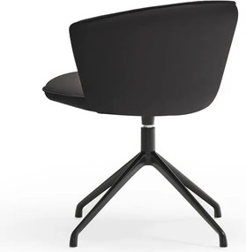 Set di sedie da pranzo nera in imbottito 2 pz Add – Teulat