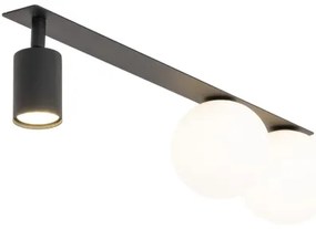 Faretto da incasso VOX 2xG9/8W/230V + 1xGU10/10W nero