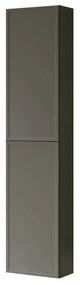 Colonna per mobile bagno Pixel Frame 2 ante P 27 x L 30 x H 160 cm grigio carbone