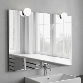 Lampada LED da Specchio Rotonda 3W IP54 - Da cornice o filo lucido Colore Bianco Naturale 4.000K