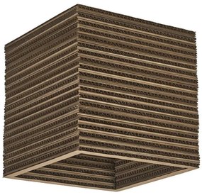 Ledvance - Plafoniera DECOR CARDBOARD 1xE27/15W/230V 25x25 cm