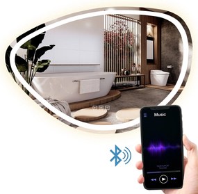 Specchio LED 70x100cm FOG