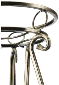 Portafiori 62x28 cm oro