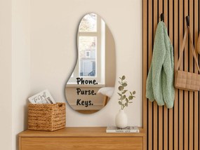 Adesivo per specchio S31 – Phone. Purse. Key.