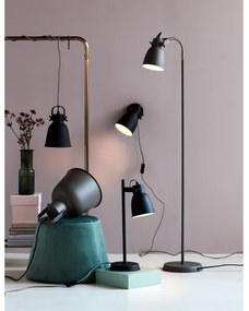 Nordlux - Lampadario a sospensione con filo ADRIAN 1xE27/25W/230V diametro 16 cm antracite