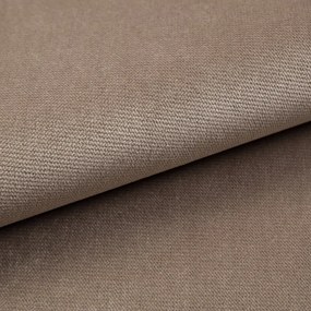 Letto matrimoniale imbottito marrone chiaro con contenitore e rete inclusi 180x200 cm Solvo – Maison de Rêve