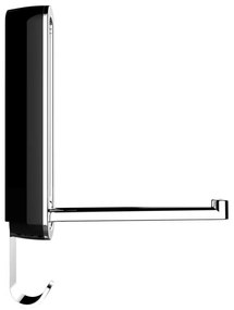 Gancio doppio pieghevole Premium SIGMA nero Sigma - Wenko