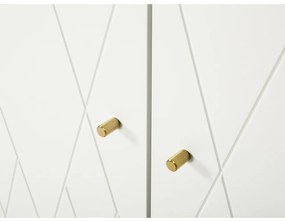 Armadio bianco 80x190 cm Mia - Woodman