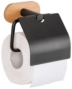 Porta carta igienica autoportante in acciaio inox Orea Bamboo - Wenko