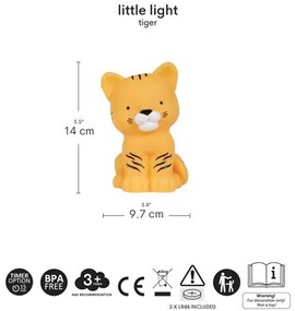 A Little Lovely Company - piccola luce notturna - tigre