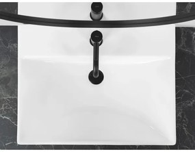 REA-U3326 - Lavabo da incasso MANDY 46x60 cm ceramica/bianco lucido