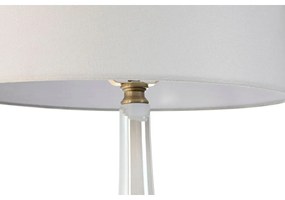 Lampada da tavolo Home ESPRIT Azzurro Bicolore Cristallo 50 W 220 V 40 x 40 x 84 cm