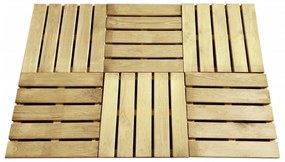 Piastrelle Per Esterni 6 Pz 50x50 Cm İn Legno Verde /