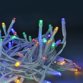 Brilagi - Catena LED natalizia da esterno 120xLED/8 funzioni/3xAA 9,5m IP44 multicolor + tc