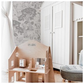 Carta da parati per bambini 100 cm x 280 cm Animals - Dekornik