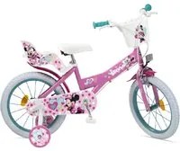 Bicicletta per Bambina 14 Freni Caliper con Licenza Disney Minnie