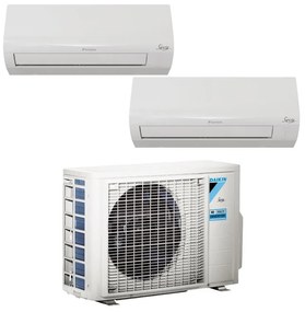Condizionatore a muro multisplit DAIKIN DUAL PRO ERA 4 KW 9+12 13650 BTU classe raffreddamento A++
