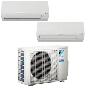 Condizionatore a muro multisplit DAIKIN DUAL PRO ERA 4 KW 9+12 13650 BTU classe raffreddamento A++