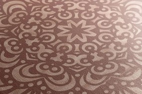 Quadro su tela – Mandala floreale