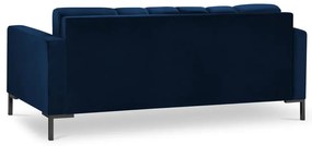 Divano in velluto blu scuro Bali - Cosmopolitan Design