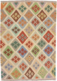 Kilim Tappeto orientale 130x180 (Afghanistan) Annodato A Mano