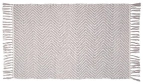 Tappeto da bagno grigio in plastica riciclata , 50 x 80 cm Gata - Wenko