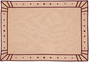 Tovaglietta americana con bordo ricamato Belle Nuit