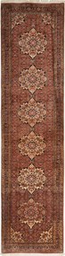 Bidjar Tappeto persiano 320 x 80 Rosso (Iran) Annodato A Mano