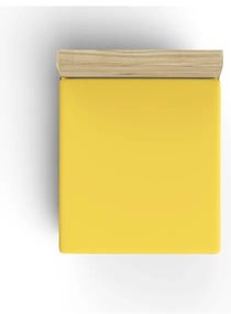 Lenzuolo con angoli giallo in cotone 140x200 cm – Mijolnir