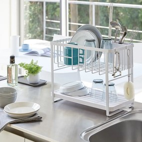 Vassoio di raccolta in metallo a due livelli Tower - YAMAZAKI